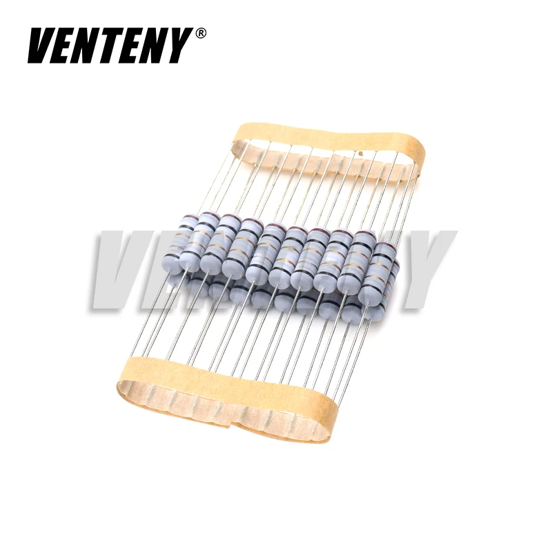 20pcs 2W 5% Wire Wound Resistor Fuse Winding Resistance 0.1R 0.05 0.1 0.22 0.33 0.47 0.5 1 2.2 3 4.7 5.1 6.8 10 22 47 51 100 ohm