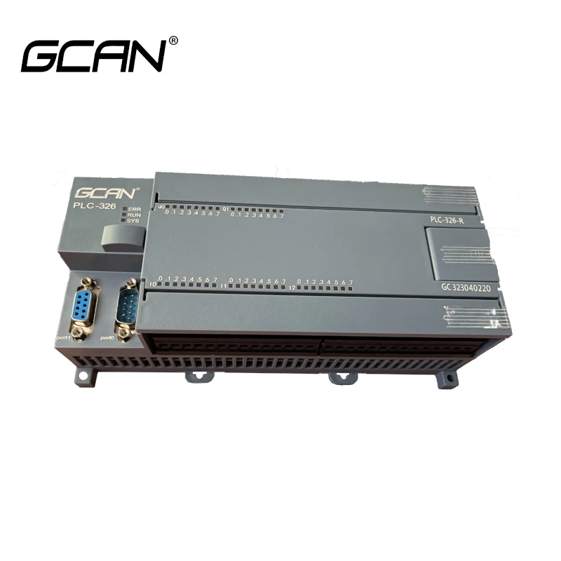 GCAN Integrated PLC Controller 24V DC PNP Digital Input 24 Channels PNP Digital Output 16 Channels DO Relay Output 16 Channels