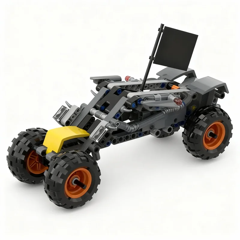 191 stuks MOC Buggy Jam Max Technisch modelbouwspeelgoed Blokken Architectuur Monteer DIY-idee Creatieve kerstcadeaus Onderwijs