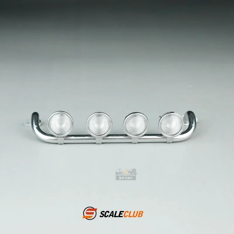 Scaleclub Model  For Scania R470 R620 Upgrade Metal Ceiling Lamp Holder Cup  For Tamiya  Scania 770S MAN Benz Volvo RC Trailer