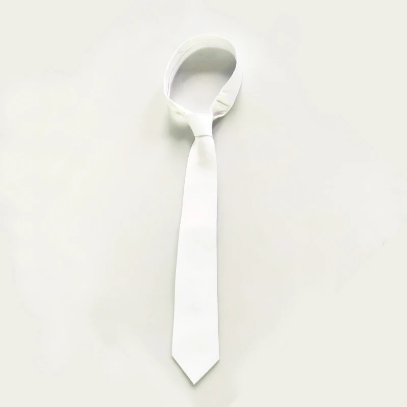 Sublimação Blank Satin Tie para Homens, Gravata Masculina, Traje DIY, Festa de Casamento, Dia dos Pais, Frete Grátis, 100Pcs