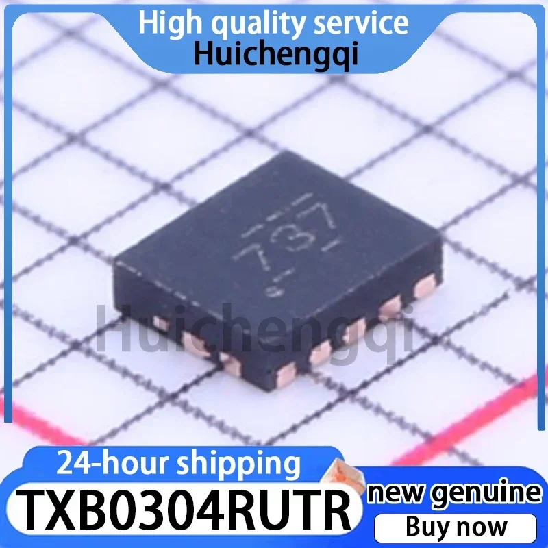 5PCS TXB0304RUTR UQFN-12 4-bit Bidirectional Automatic Direction Sensing Converter Chip
