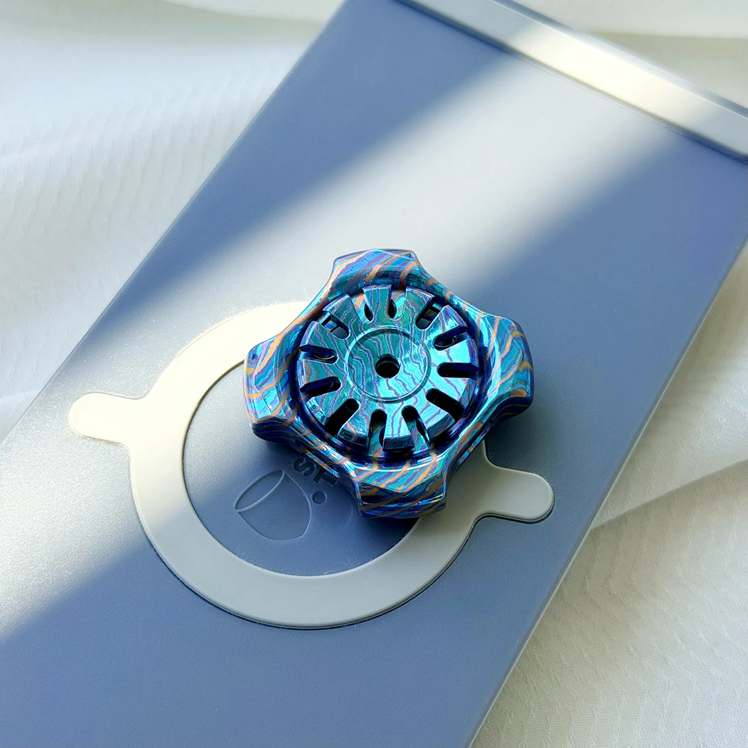 WM EDC JOKER Fidget Spinner Fidget Toys For Adults Zirconium Stress Relief Toy Office Desk Accessories