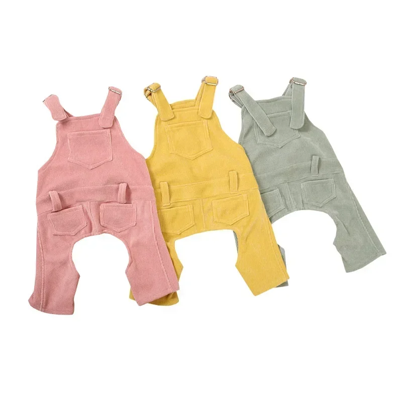 Pembroke Welsh Corgi Dog Clothes Jumpsuit Overalls Romper Autumn Spring Winter Pet Outfit Dog Clothing Dropship Pet Product