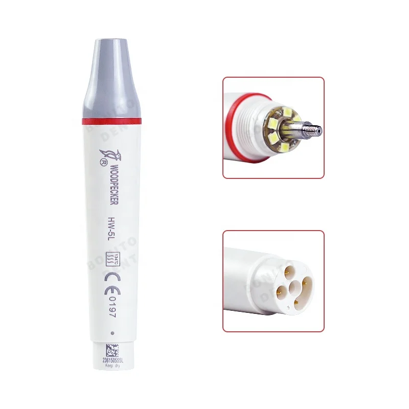 LED Detachable Scaler Handpiece Original Brand den tal Ultrasonic Cleaning Dentist Tools