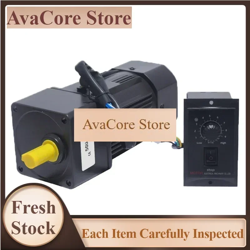 AvaCore5RK120GU-CF AC Gear Motor Reduction Ratio 1:10 135rpm 120W 220V Speed Control Motor/Reversible Motor +Governor Controller