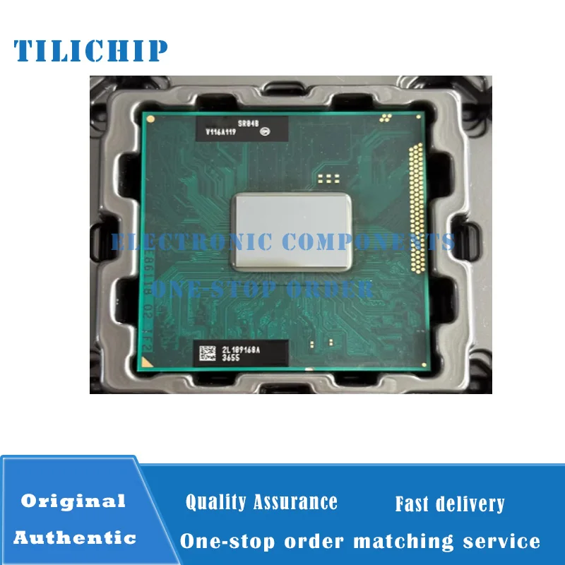 i5 2410M CPU SR04B original pin official version, dual-core four-thread, main frequency 2.3GHz,35W