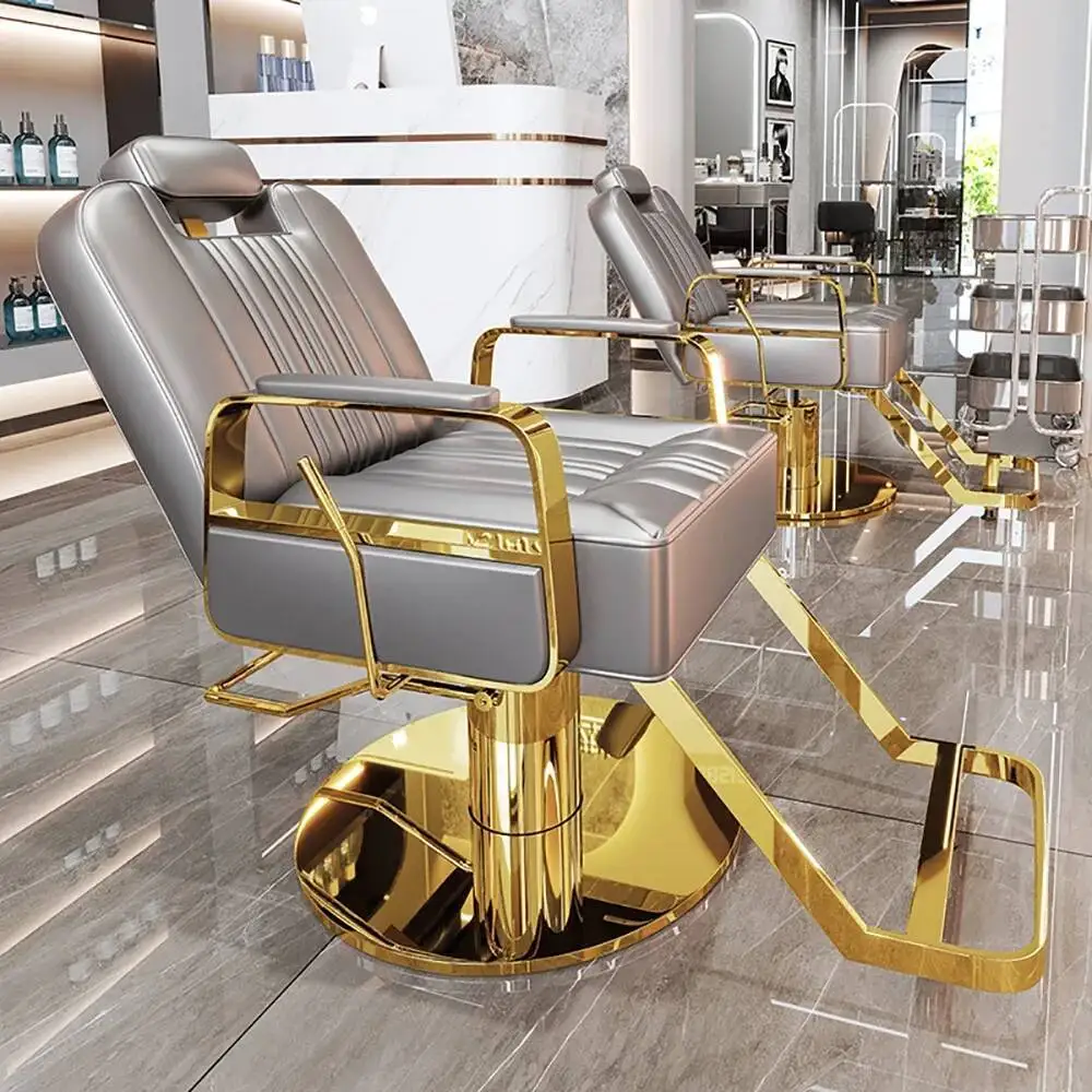 

Luxury Barber Trendy Comfortable Fashion Delicacy Chair Salon Chair Ergonomic Beauty Sillon Barberia Profesional Salon Chair