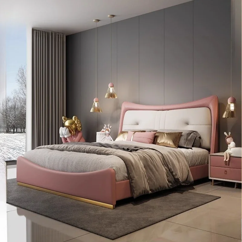 queen beds on offer 180x200cm double bed Modern Nordic full marriage bedrooms dorm room essential complete bedroom furniture