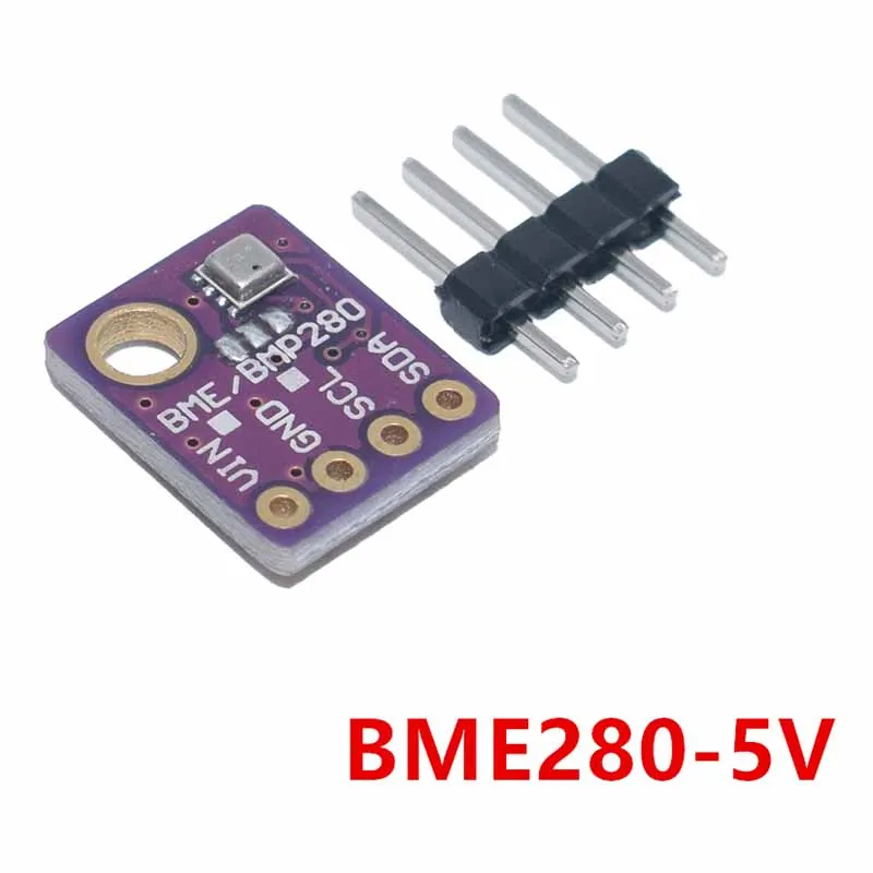 Free shipping  GY-BME280-5V Digital Sensor Temperature Humidity Barometric Pressure Sensor Module I2C SPI 1.8-5V