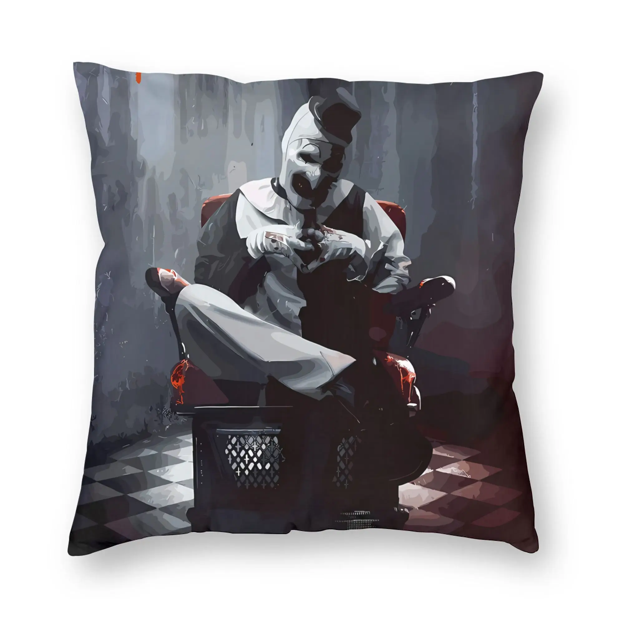 Pillow Cover Terrifier Movie  Kawaii Pillow Case For Sofa Home Decoration Pillowcases