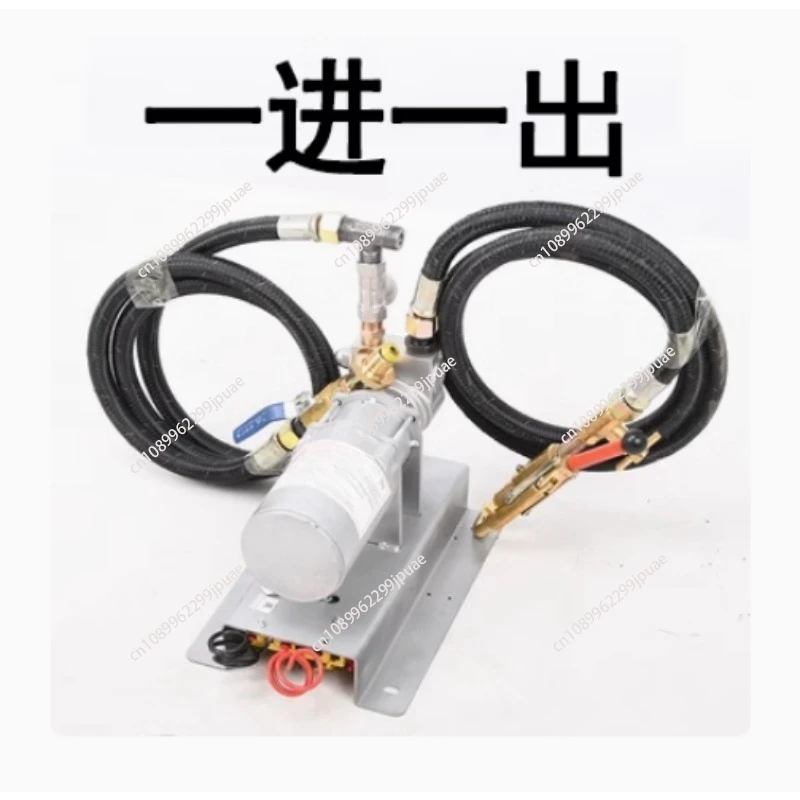 Portable DC 12V Hotpot Stove Gas Cooking Canister Refill Liquefied LPG Gas Transfer Guide Air Rotary Vane Mini Pump