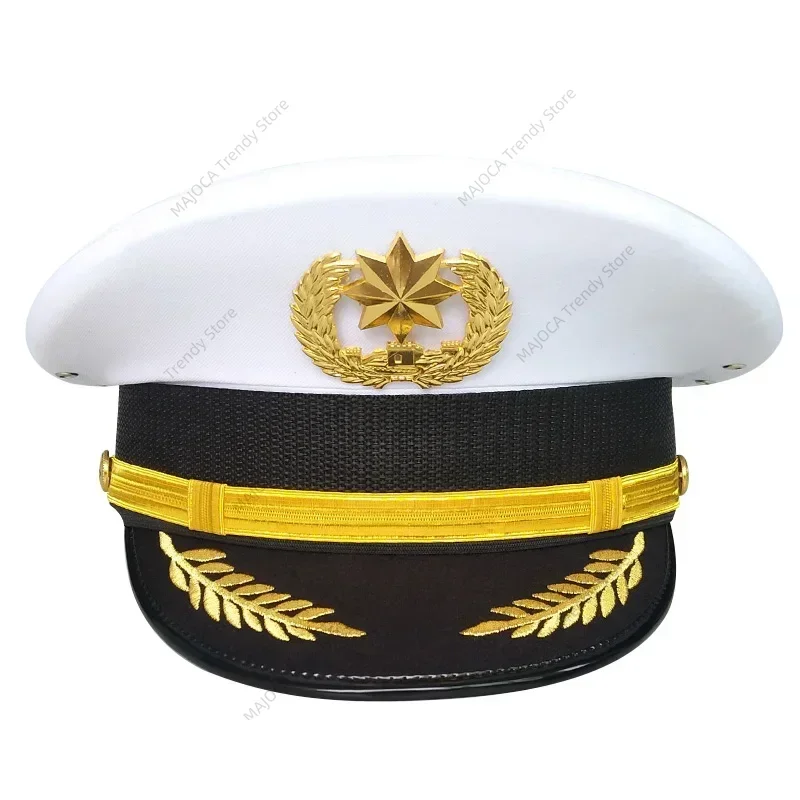 Security Cap Military Hats Cadet Hat Doorman Property Militar Army Accessories Performance Photography Casquette Visor Gorras