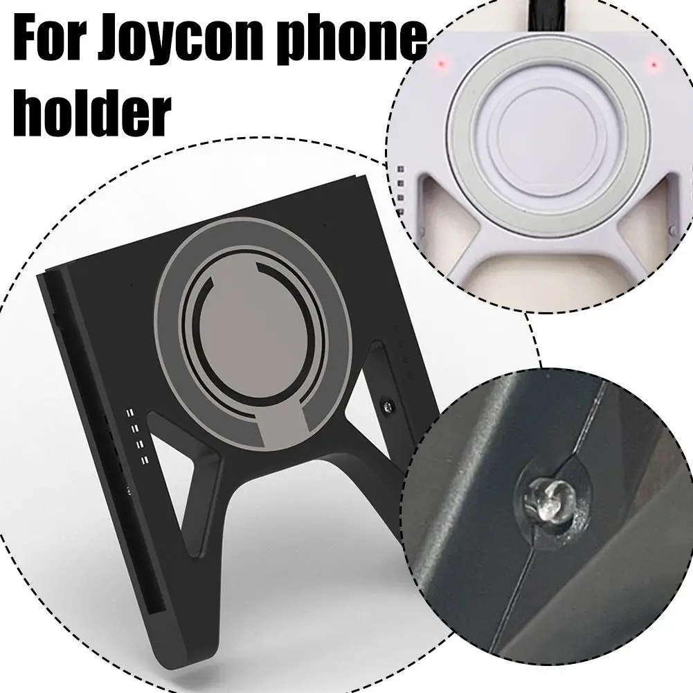 

For Joycon Phone Holder Charging Magnetic Simulator Handle Controllers Comfortable Grip Stable High Quality Phone Accessories