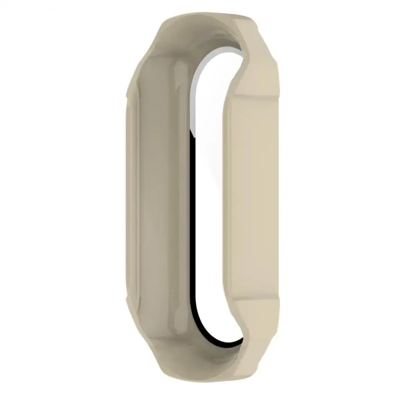 Cubierta protectora de cobertura completa Protector de pantalla 2 en 1 para Miband 6 7 Band 5 4 funda de reloj película protectora vidrio suave antiarañazos