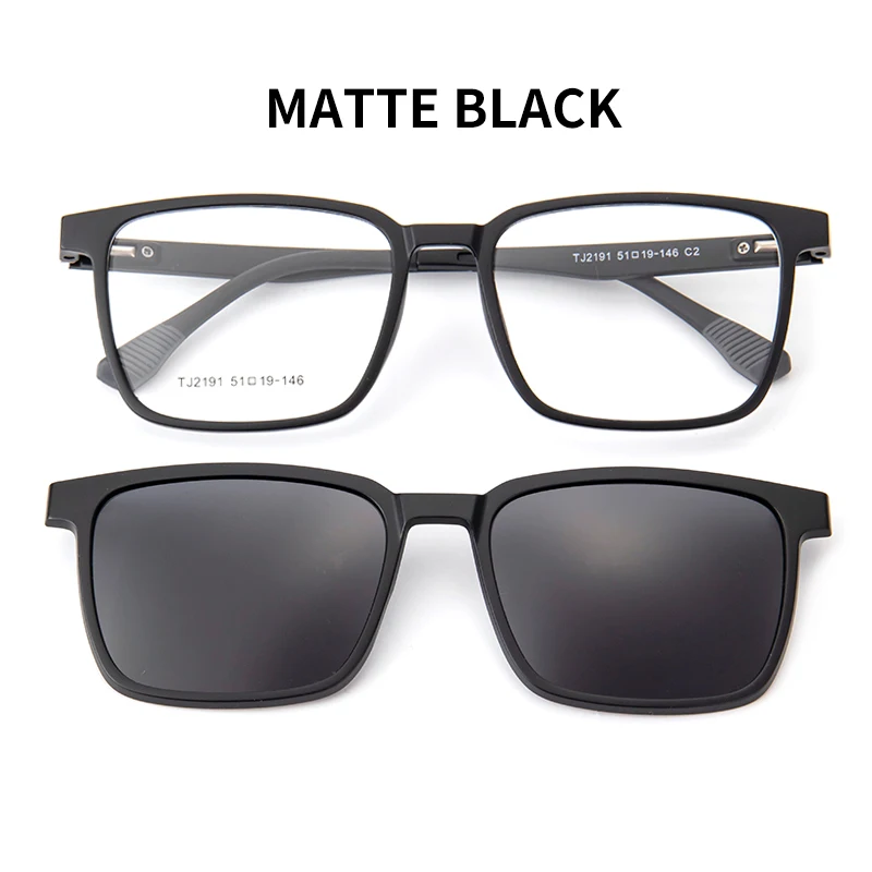 VICKY Flip-up Magnetic Clip-on Prescription Glasses Men Women TR90