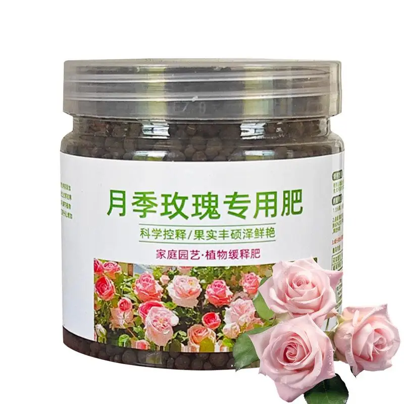 Rose Food Fertilizer 200g Balanced Nutritional Scientifical Formula Rose Fertilizer Coating Technology Fertilizer Supplies