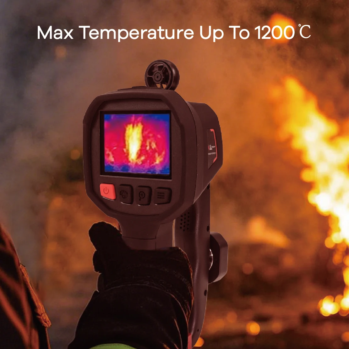 Serviço de incêndio TIC Bombeiro Imagem Térmica Cam era com G como Detector e Detector de Radiação Nuclear e Detector de Vazamento de Tensão