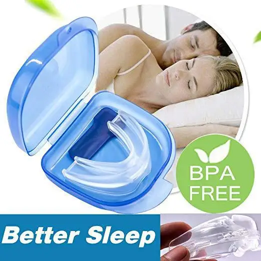 Anti-snoring for Sleeping Man Teeth Bruxism Apnea Guard Anti Snoring Bruxism Mouth Guard Snoring Device Stop Snoring Mouth Guard