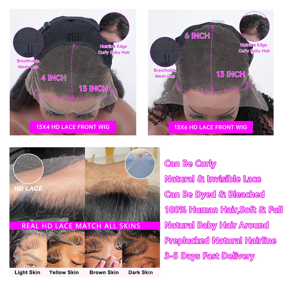 Parrucca per capelli umani allo zenzero arancione Parrucche brasiliane per capelli umani dell'onda del corpo per le donne Prepizzicate 30 36 pollici 13x4 13x6 HD Parrucca anteriore in pizzo