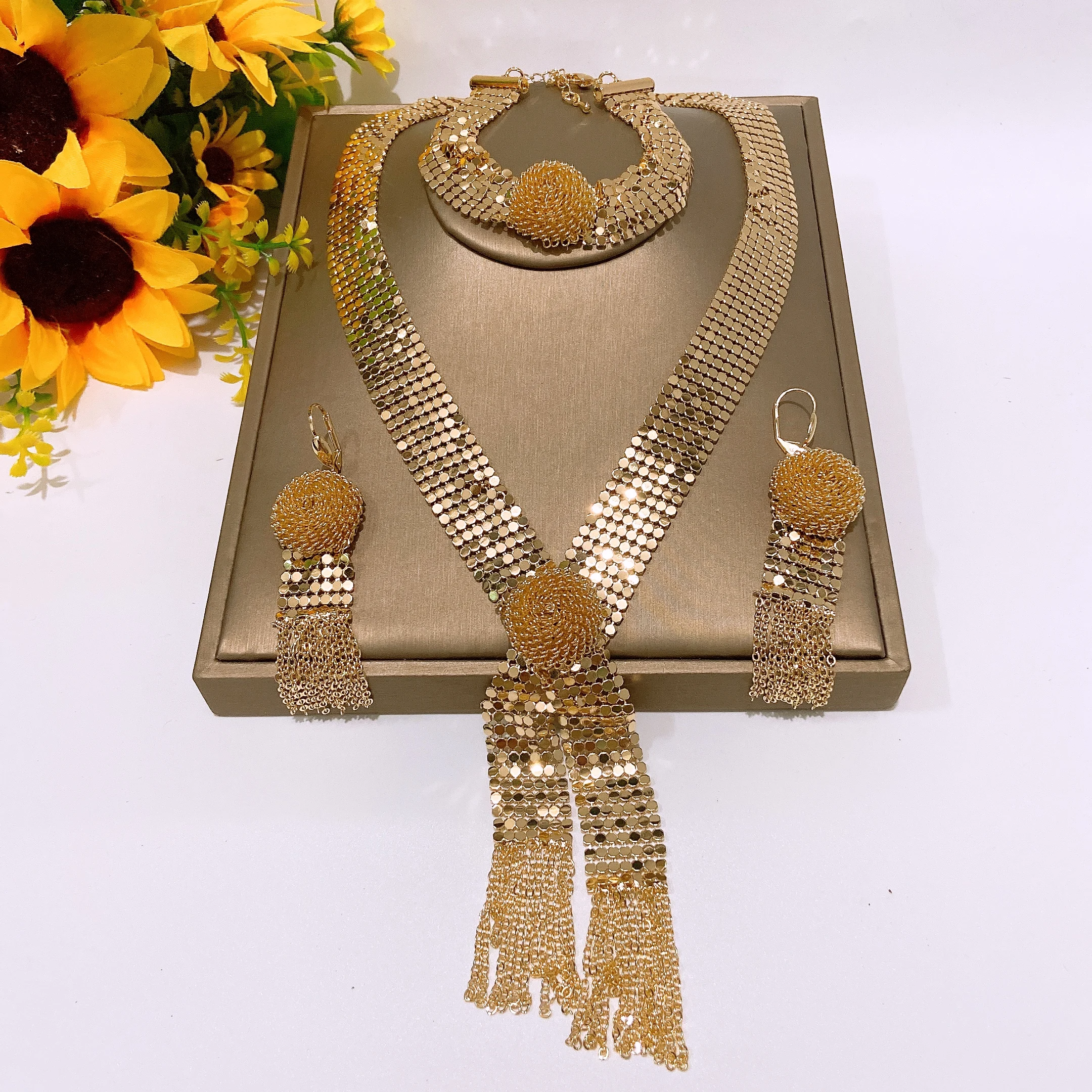 ceinture-brillante-unique-plaquee-or-bijoux-de-dubai-collier-scintillant-glorieux-brazalete-aretes-anillo-ensemble-de-bijoux-4-pieces-livraison-gratuite