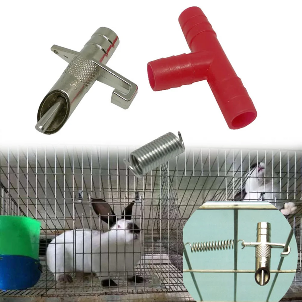 20pcs Automatic Pet Water Feeder Durable Pet Rabbit Drinking Tool Pet Water Mouth pet drinking fountain