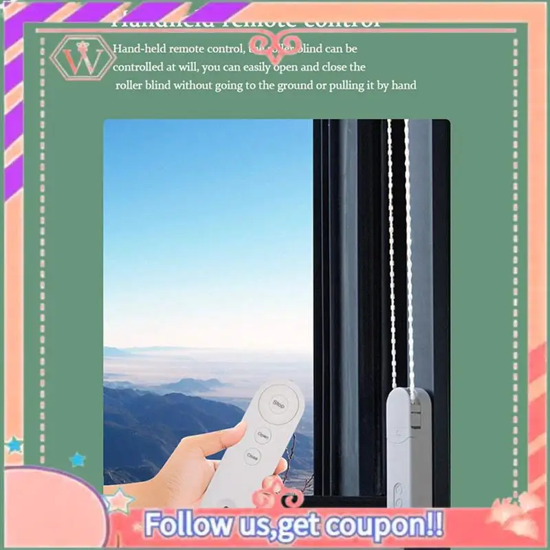 Upgraded 2X Tuya Zigbee Smart Blind Motor Driver+Remote Control Automatic Electric Roller Shutter Shadows Lifting Curtain Driver