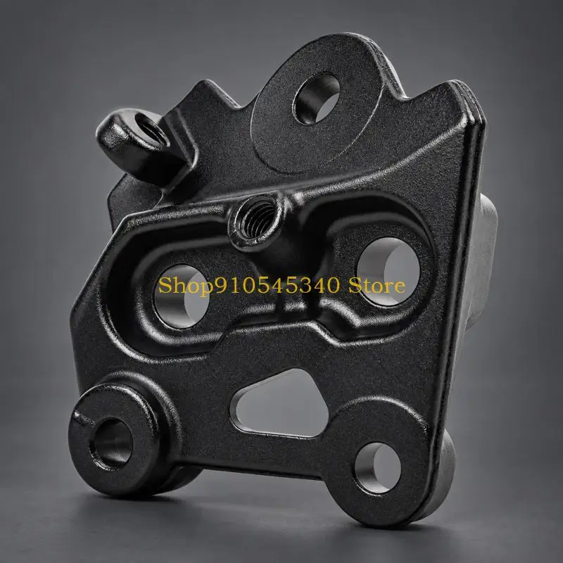U2JA Motorcycle Foot Peg Bracket in Black, Replacement Mounting Component for the Stated Model, Single-Bracket Package