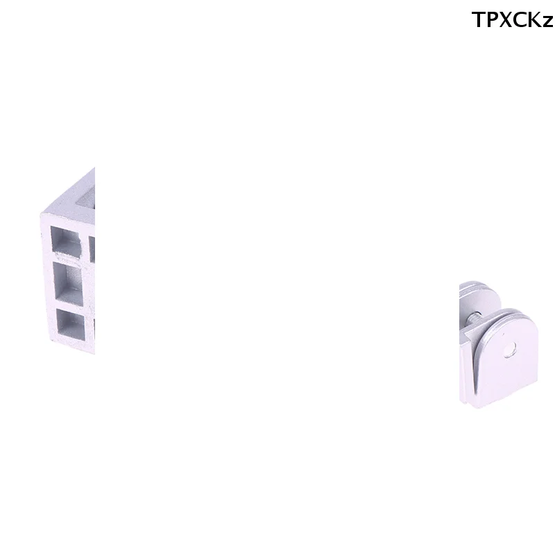 

1pc 2020/3030/4040 Zinc Alloy/aluminum Profile Living Hinge Fittings Right Angle Flexible Pivot Joint Connector