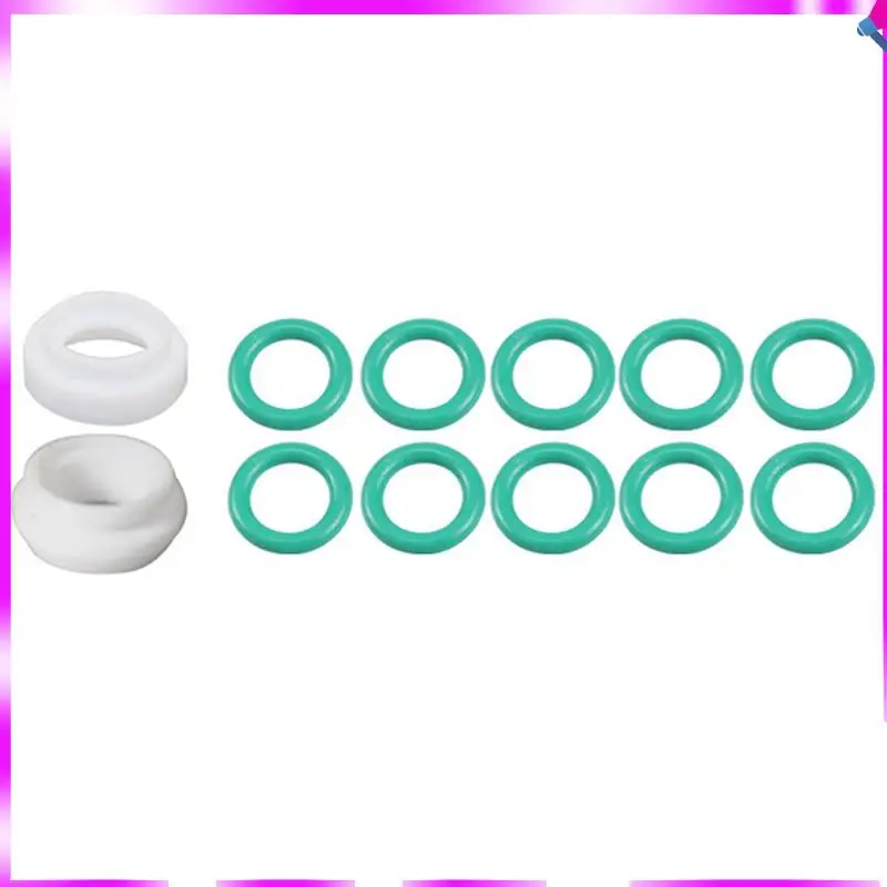 

N96R 30Pcs TIG Welding Torch Spare Parts Parts Stubby Gas Lens 4 -12 Glass Cup Kit For WP-17/18/26 Torch Welding& Soldering