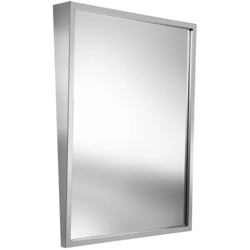 

Barrier-free bathroom mirror hotel homestay bathroom wall-mounted bathroom activity mirror beveled sink mirror