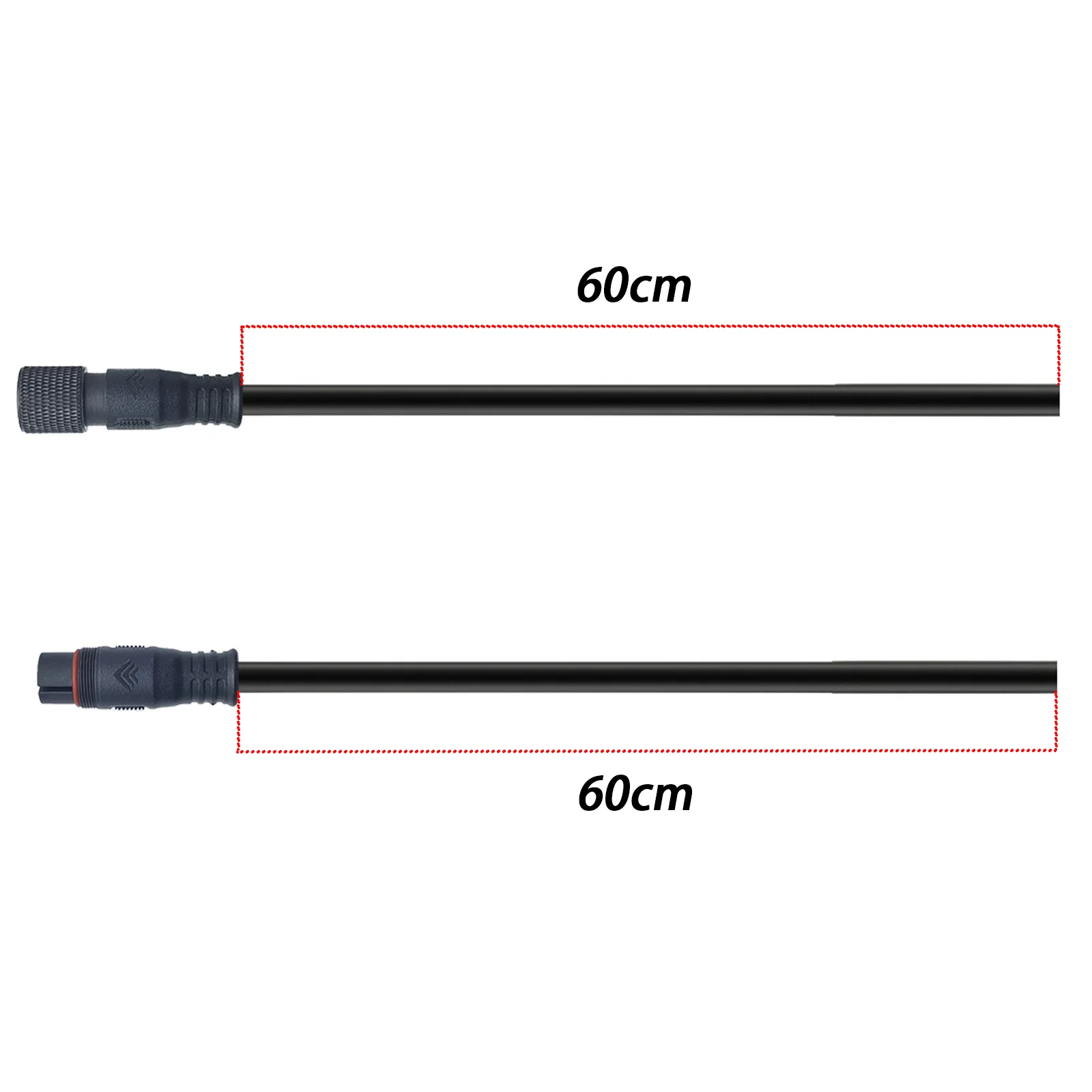 Electric Bicycle Accessory Motor E-Bike Controller Motor Conversion Cable Waterproof Plug 9pin Extension L1115AG/AM