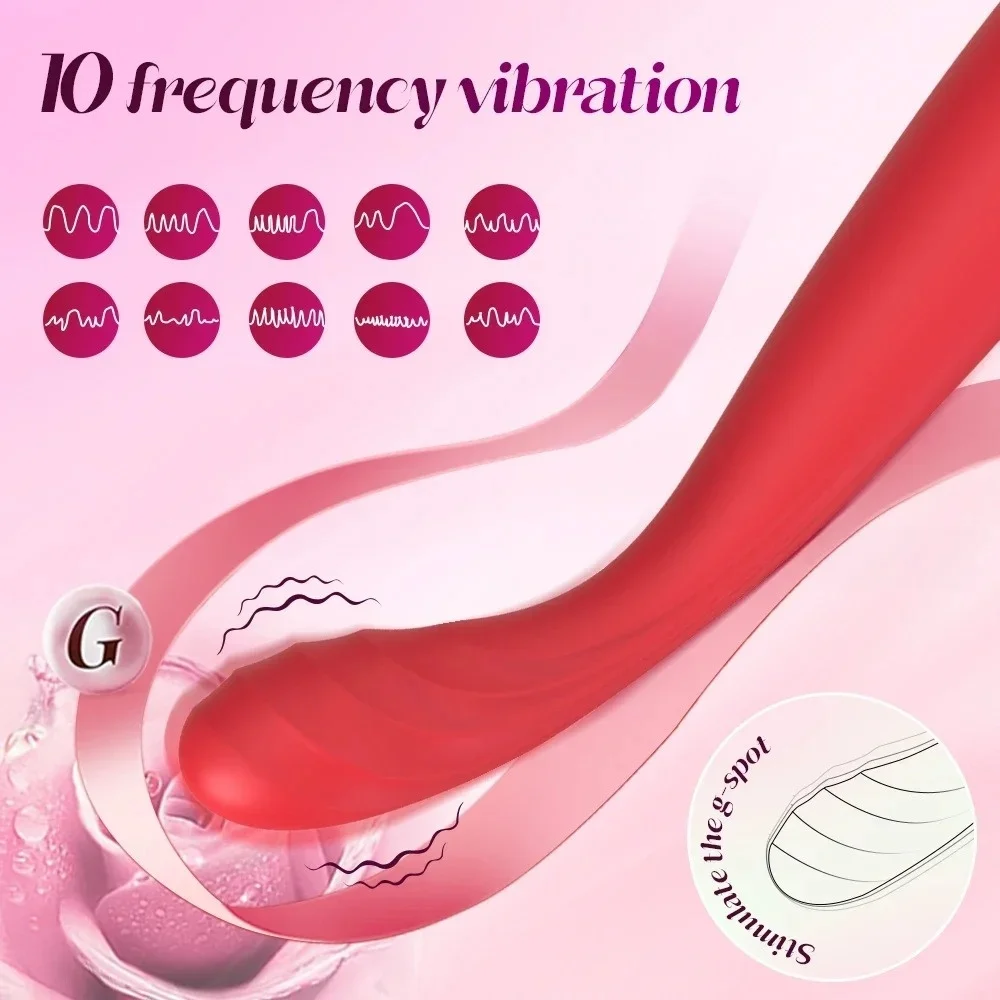 Powerful Finger Vibrator Female Thrusting G-Spot Vagina Massager Dildo Clitoral Nipple Stimulator Masturbation Adult Sex Toys - view 2