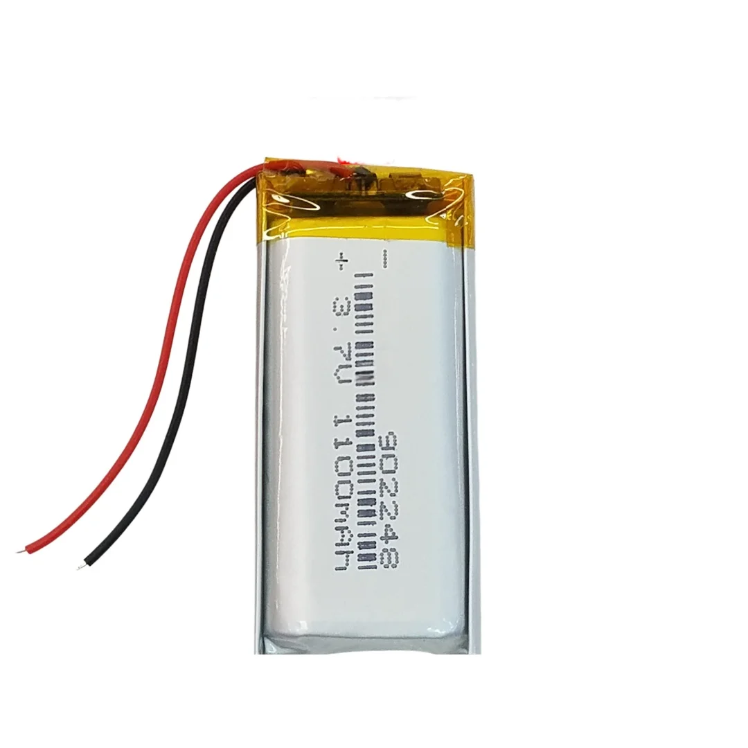 902248 Compatible with 852248 952248 1100mAh Lithium Battery for Wireless Microphone and Facial Massager