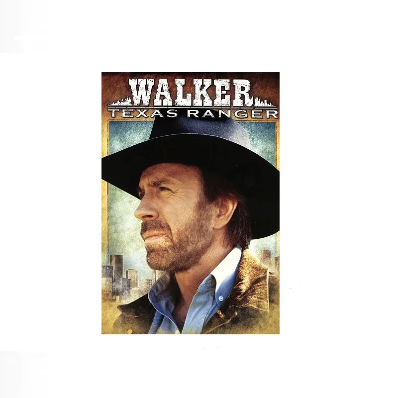 Walker, Texas Ranger Movie, Print Art Canvas Poster, For Living Room Decor, Home Wall Picture
