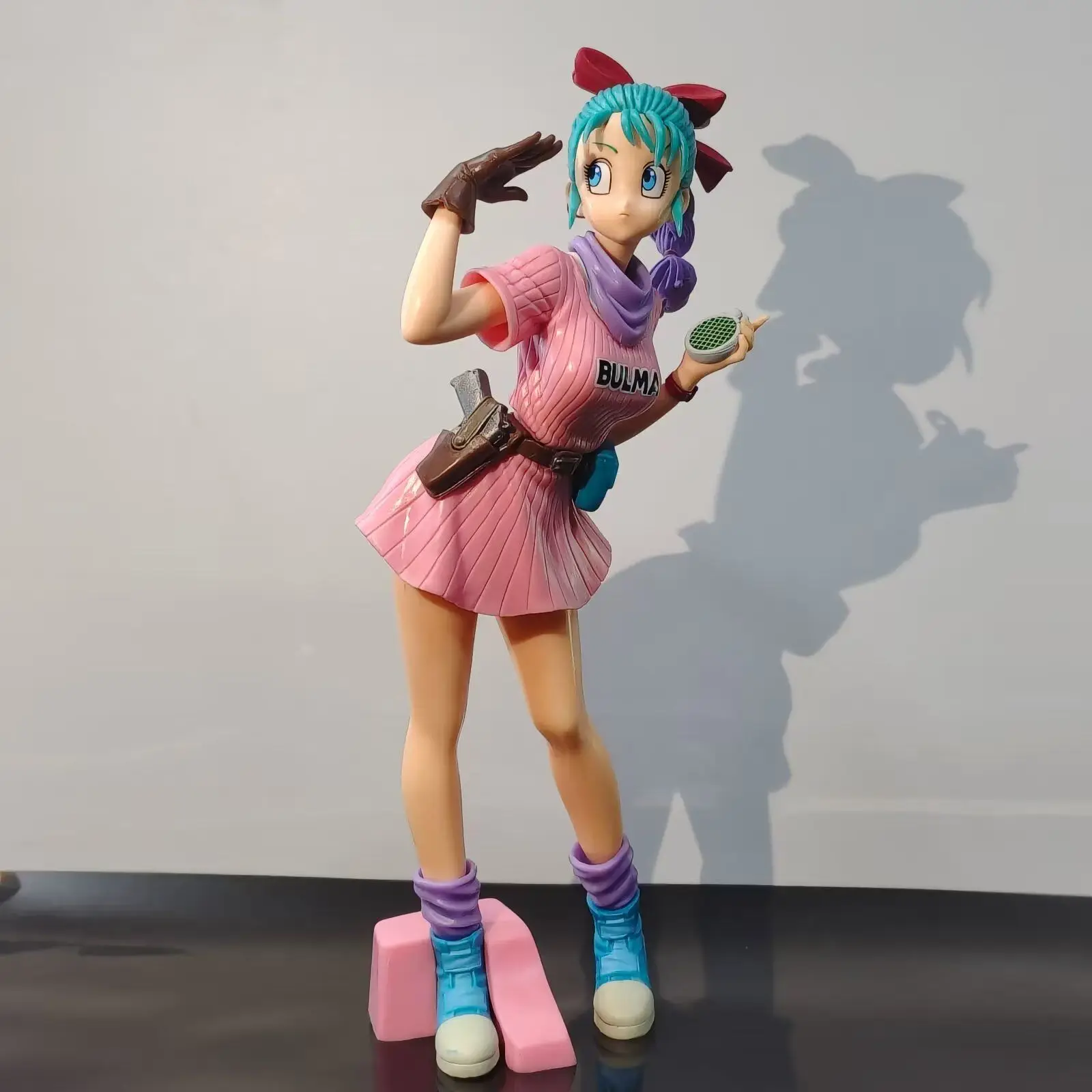 24CM Anime Dragon Ball Z Bulma PVC figura de acción estatua modelo estatuilla muñecas coleccionables juguetes regalos