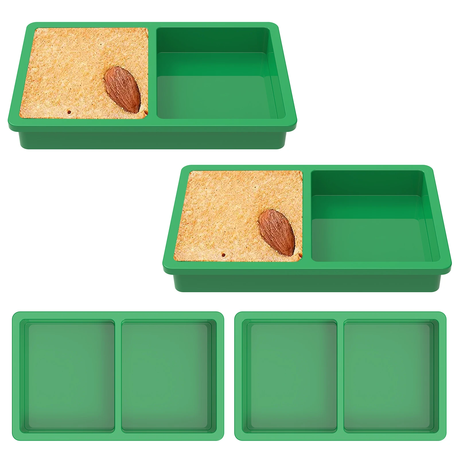 Grid Eis Tablett Form Food Grade Silikon Gefrierschrank Tablett Eiswürfel Quadratische Tablett Form DIY Eismaschine Eiswürfel Tablett Küche Zubehör