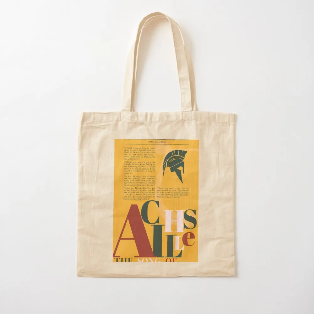 The Song of Achilles Poster Tote Bag tote canvas woman Canvas