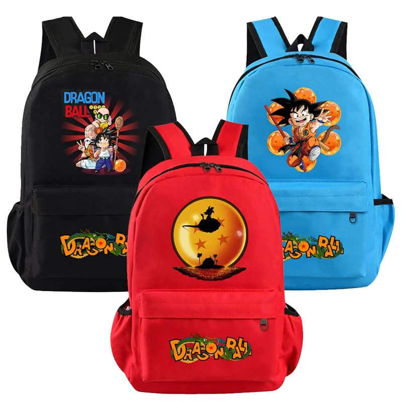 

Аниме Dragon Ballbackpack для девочек-подростков, школьный рюкзак для мужчин и женщин, сумка для отдыха и путешествий, рюкзак Mochila