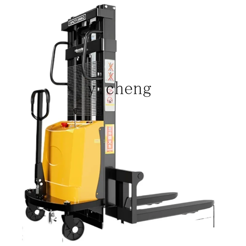 

Tqh Half Electric Forklift 1 Ton 2 Tons Full Electric Small Lift Forklift Stacker Hydraulic Forklift Loader Lift Car