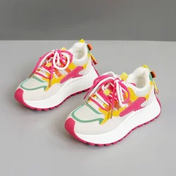 Women's Sneakers Original Designer Platform Casual Shoe Height Increasing Sport Shoes for Women Thick Sole Vulcanize Shoes Tenis
