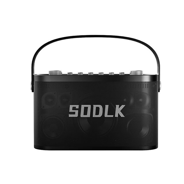 Sodlk S1271 PLUS 280w Sistema de sons Áudio sem fio Microfone Bluetooth Alto-falantes de karaokê