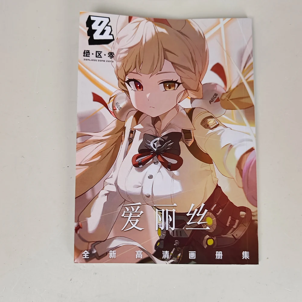 Alice ThymeField Art Collection Book Illustrations Artwork Album Manhwa Comic Zenless Zone Zero Characters Manga Badge Stand
