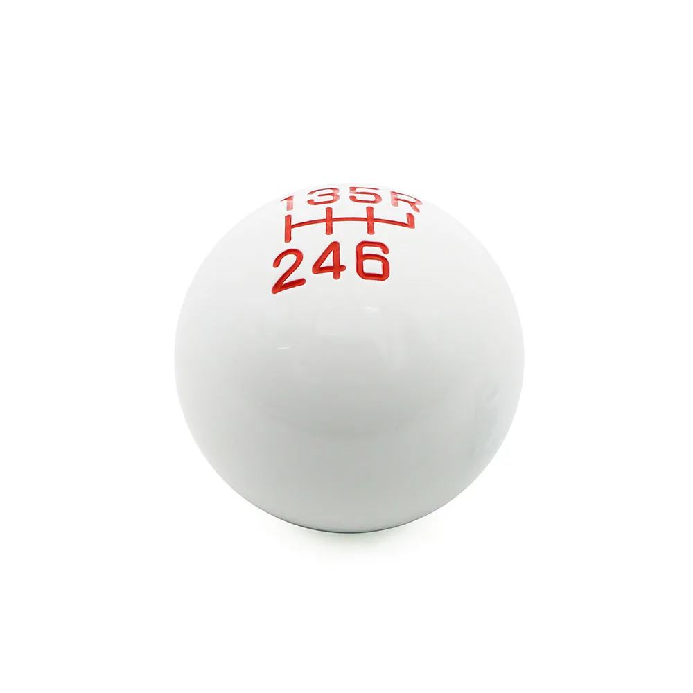 

Universal Car 6 Speed Manual Transmission Gear Shift Knob Thread Shifter Lever Handle