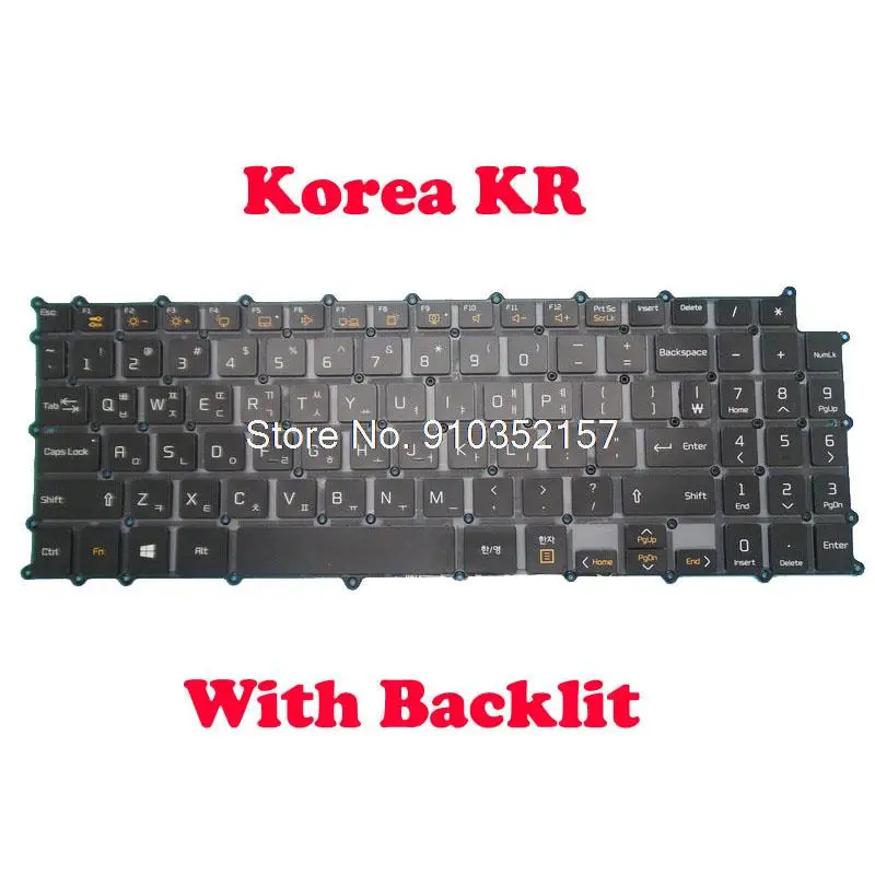 KR Backlit Keyboard For LG 15Z990 15ZB990 15ZD990 LG15Z99 15Z990-R 15Z990-A 15Z990-G 15Z990-H 15Z990-L 15Z990-V 15Z990-A.AAS7U1