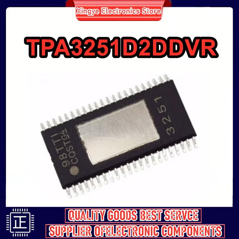

2 шт. 100% новый чипсет TPA3251D2DD TPA3251D2DDVR TPA3251 3251 HTSSOP44