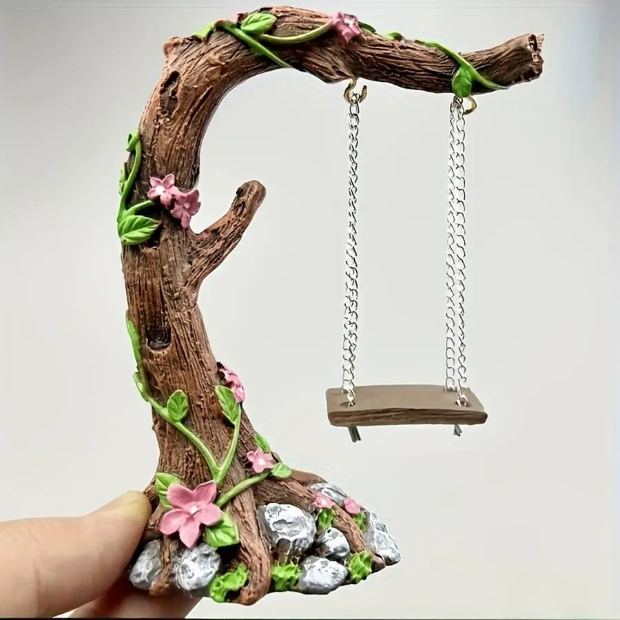 1/5/10/20/50/100pcs Resin Swing Ornament, Romantic And Elegant, Unique Holiday Gift, Suitable for Living Room Bedroom And Garden