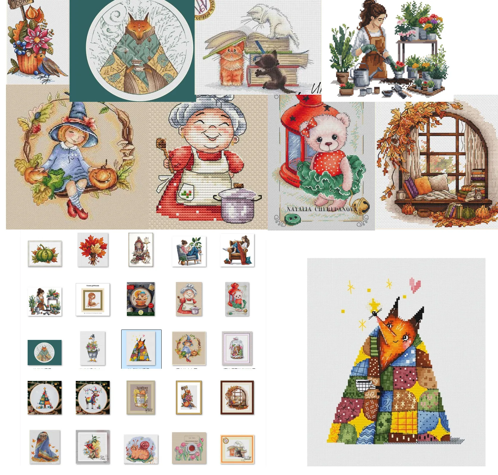 

Хорошие милые -- вышитые маки и ветряные мельницы 27-34, набор для вышивки крестом, набор для вышивки крестом, хлопковые наборы для вышивания