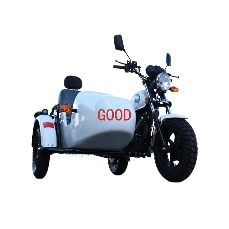 150CC/200CC three wheels 95kmph gasoline motorcycle fuel tricycle with sidecar