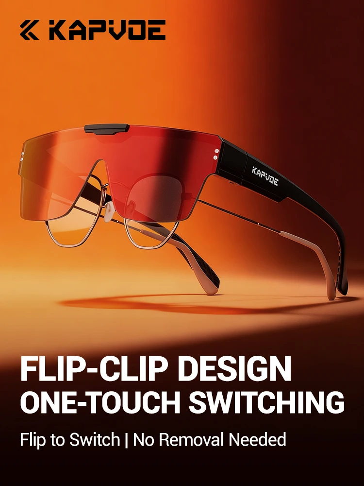AliExpress kapvoe KAPVOE Fitover Sunglasses Hiking Eyewear Cycling Glasses for Men Photochromic Outdoor UV400 Oversized for Driving Women 2026